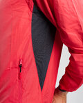 HOLOKOLO Cycling rain jacket - NEON - red