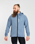 HOLOKOLO Cycling rain jacket - WIND/RAIN - grey