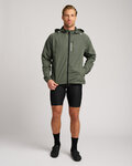 HOLOKOLO Cycling rain jacket - WIND/RAIN - green