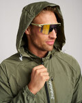 HOLOKOLO Cycling rain jacket - WIND/RAIN - green