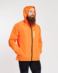 HOLOKOLO Cycling rain jacket - WIND/RAIN - orange