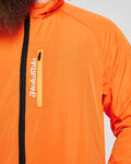 HOLOKOLO Cycling rain jacket - WIND/RAIN - orange