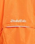 HOLOKOLO Cycling rain jacket - WIND/RAIN - orange