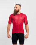 HOLOKOLO Cycling short sleeve jersey - VICTORIOUS ELITE - red