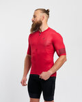 HOLOKOLO Cycling short sleeve jersey - VICTORIOUS ELITE - red