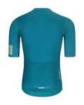 HOLOKOLO Cycling short sleeve jersey - VICTORIOUS GOLD ELITE - turquoise