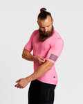 HOLOKOLO Cycling short sleeve jersey - VICTORIOUS ELITE - pink
