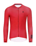 HOLOKOLO Cycling summer long sleeve jersey - VICTORIOUS ELITE - red