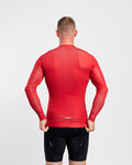 HOLOKOLO Cycling summer long sleeve jersey - VICTORIOUS ELITE - red
