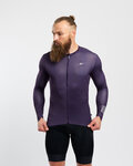 HOLOKOLO Cycling summer long sleeve jersey - VICTORIOUS ELITE - purple