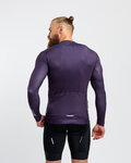 HOLOKOLO Cycling summer long sleeve jersey - VICTORIOUS ELITE - purple