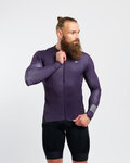 HOLOKOLO Cycling summer long sleeve jersey - VICTORIOUS ELITE - purple