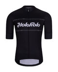 HOLOKOLO Cycling short sleeve jersey - GEAR UP - black