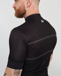 HOLOKOLO Cycling short sleeve jersey - GEAR UP - black