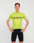 HOLOKOLO Cycling short sleeve jersey - GEAR UP - yellow