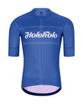 HOLOKOLO Cycling short sleeve jersey - GEAR UP - blue