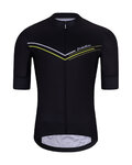 HOLOKOLO Cycling short sleeve jersey - LEVEL UP - black