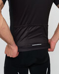 HOLOKOLO Cycling short sleeve jersey - LEVEL UP - black