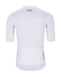HOLOKOLO Cycling short sleeve jersey - LEVEL UP - white