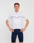 HOLOKOLO Cycling short sleeve jersey - LEVEL UP - white
