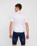 HOLOKOLO Cycling short sleeve jersey - LEVEL UP - white