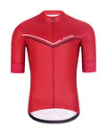 HOLOKOLO Cycling short sleeve jersey - LEVEL UP - red