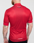 HOLOKOLO Cycling short sleeve jersey - LEVEL UP - red