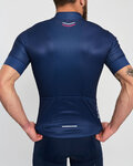 HOLOKOLO Cycling short sleeve jersey - LEVEL UP - blue