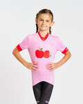 HOLOKOLO Cycling short sleeve jersey - FRUIT - pink/red