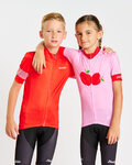 HOLOKOLO Cycling short sleeve jersey - FRUIT - pink/red