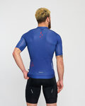 HOLOKOLO Cycling short sleeve jersey - METTLE - blue