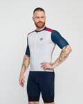 HOLOKOLO Cycling short sleeve jersey - TECHNICAL  - bordeaux/grey