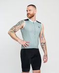 HOLOKOLO Cycling sleeveless jersey - SIMPLE - green/black
