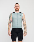 HOLOKOLO Cycling sleeveless jersey - SIMPLE - green/black