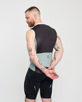 HOLOKOLO Cycling sleeveless jersey - SIMPLE - green/black