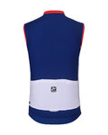HOLOKOLO Cycling sleeveless jersey - SIMPLE - white/blue