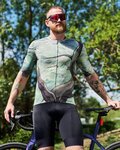 HOLOKOLO Cycling short sleeve jersey - FOREST - green/brown