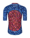 HOLOKOLO Cycling short sleeve jersey - TAMELESS - blue/red