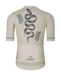 HOLOKOLO Cycling short sleeve jersey - CRUST - ivory/black