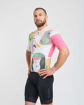 HOLOKOLO Cycling short sleeve jersey - FACES - multicolour