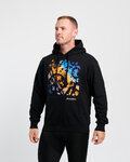HOLOKOLO hoodie - FREESTYLE - black/multicolour