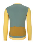 HOLOKOLO Cycling winter long sleeve jersey - SPECIAL - yellow/green