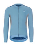 HOLOKOLO Cycling winter long sleeve jersey - SPECIAL - blue
