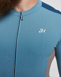 HOLOKOLO Cycling winter long sleeve jersey - SPECIAL - blue