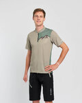 HOLOKOLO Cycling short sleeve jersey - ADVENTURE - green