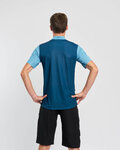 HOLOKOLO Cycling short sleeve jersey - ADVENTURE - blue