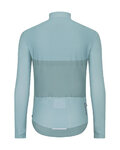 HOLOKOLO Cycling winter long sleeve jersey - STRIPES WINTER - light green
