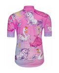 HOLOKOLO Cycling short sleeve jersey - FAIRY TALE - pink