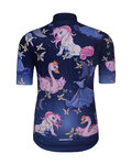 HOLOKOLO Cycling short sleeve jersey - FAIRY TALE - blue