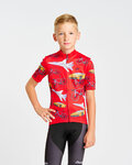HOLOKOLO Cycling short sleeve jersey - SPEED - red